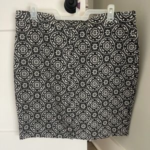 Roz & Ali print business skirt